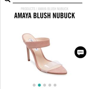 Amaya blush Steve Madden shoe